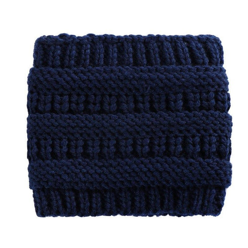 Bandeau cheveux large en laine Danica